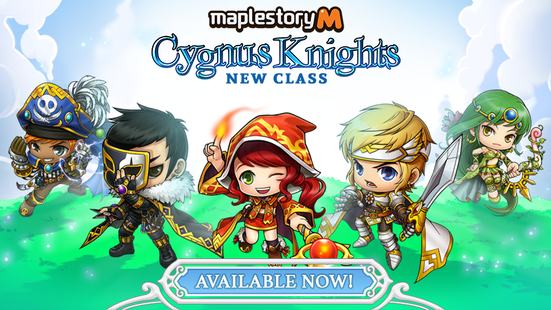 Cygnus Knights Now Available in MapleStory M! 