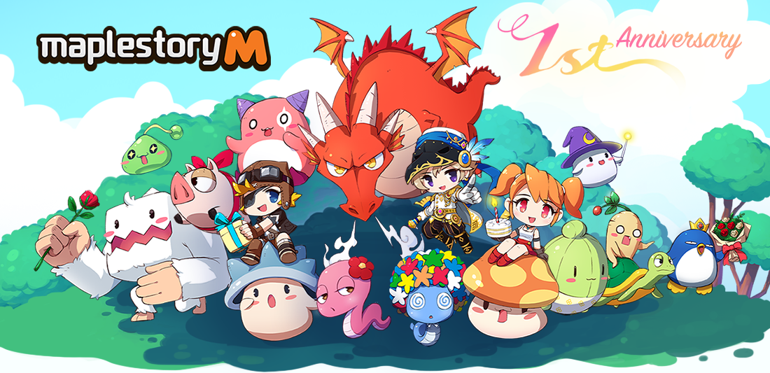 MapleStory M Celebrates Its One Year Anniversary With Summer Update and