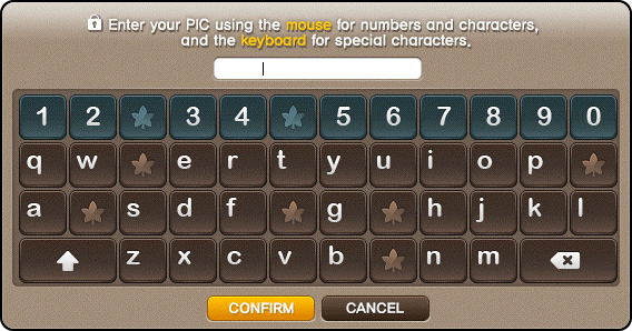 MapleStory New PIC Keyboard