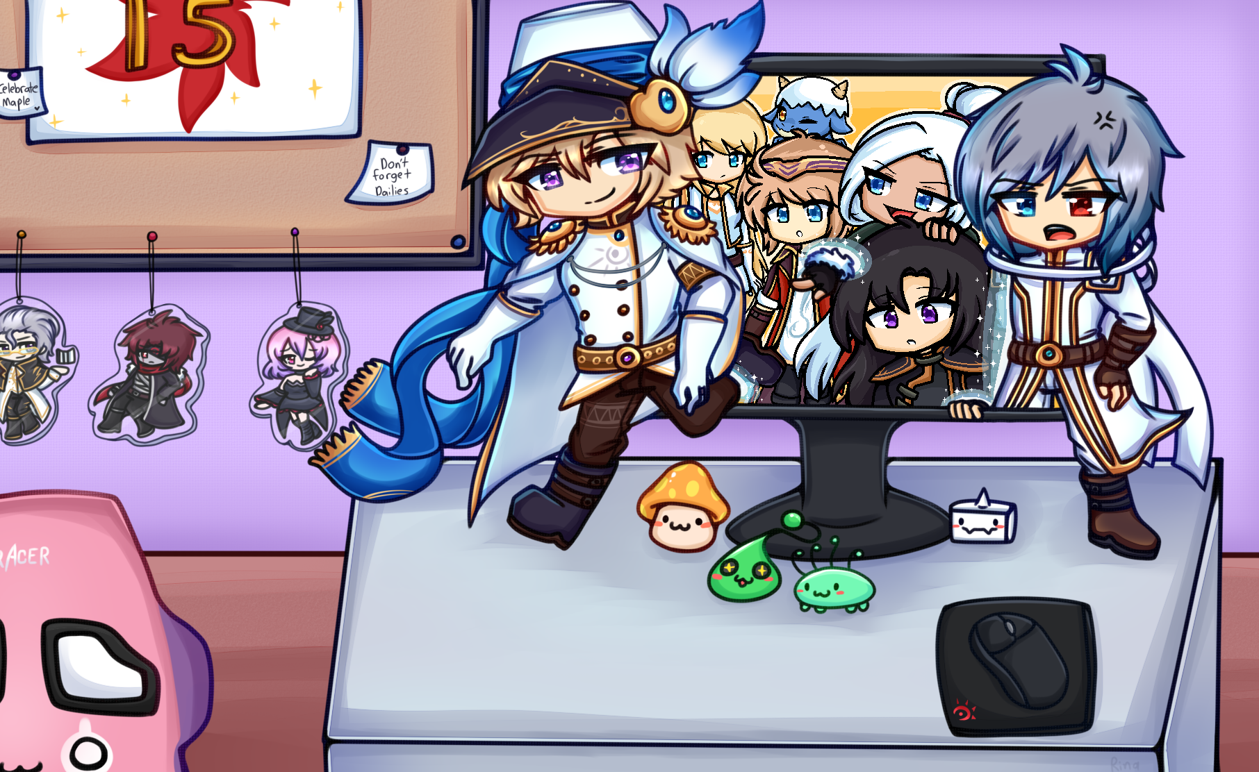 MapleStory Art Corner Art