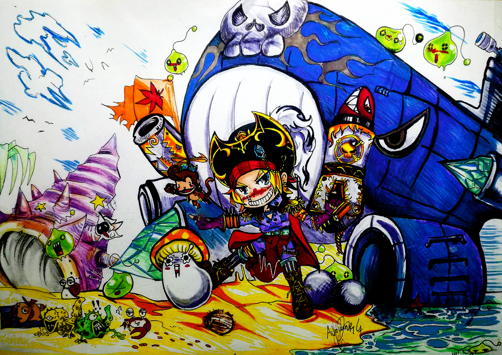 MapleStory Art Corner Art