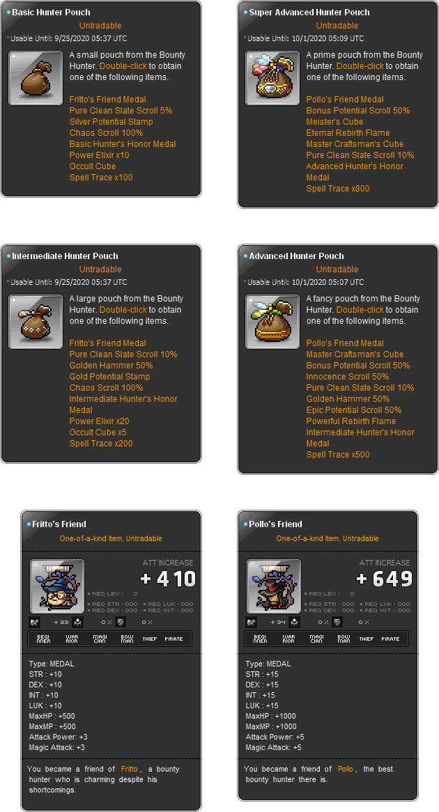 MapleStory Random Portal Rewards