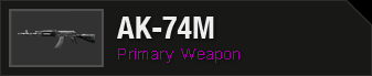 AK-74M Header