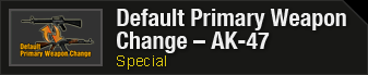 Default Primary Weapon Change - AK-47 Header