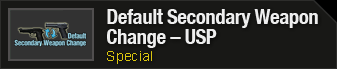 Default Secondary Weapon Change - USP Header