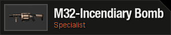 M32-Incendiary Bomb Header