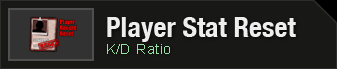 Player Stat Reset -<br />KD Ratio Header