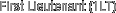 First Lieutenant (1LT)