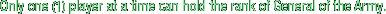 The player with the highest total EXP at any time will hold this rank.