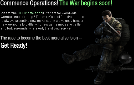 Commence Operations! The War begins on July 10th!