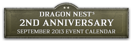 Dragon Nest's 2 Year Anniversary