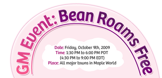 GM Event:Pink Bean Roams Free