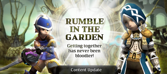 Rumble in the Garden Update