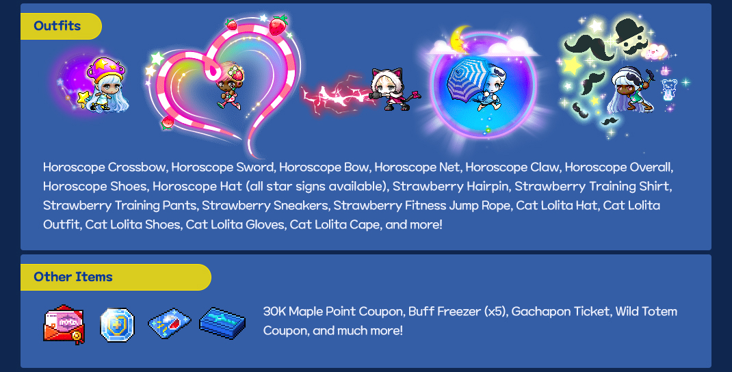 Shop At The Magic Wagon September 2020 Maplestory