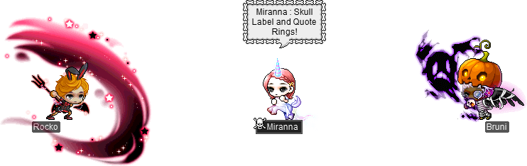 MapleStory Halloween 2020 Surprise Style Box Contents