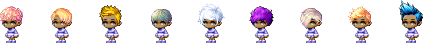 MapleStory December 23 Cash Shop Update Male Christmas Royal Hairstyles