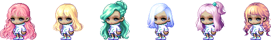 MapleStory January 20 Cash Shop Update Female Royal Hairstyles