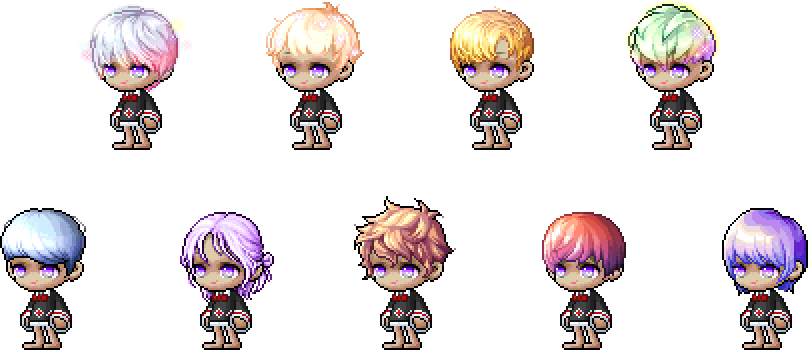 MapleStory February 10 Cash Shop Update Valentine's Male Royal Hairstyles