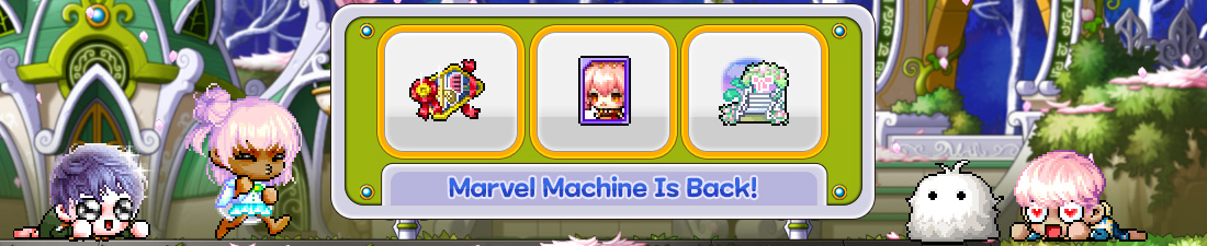 MapleStory March 2021 Marvel Machine