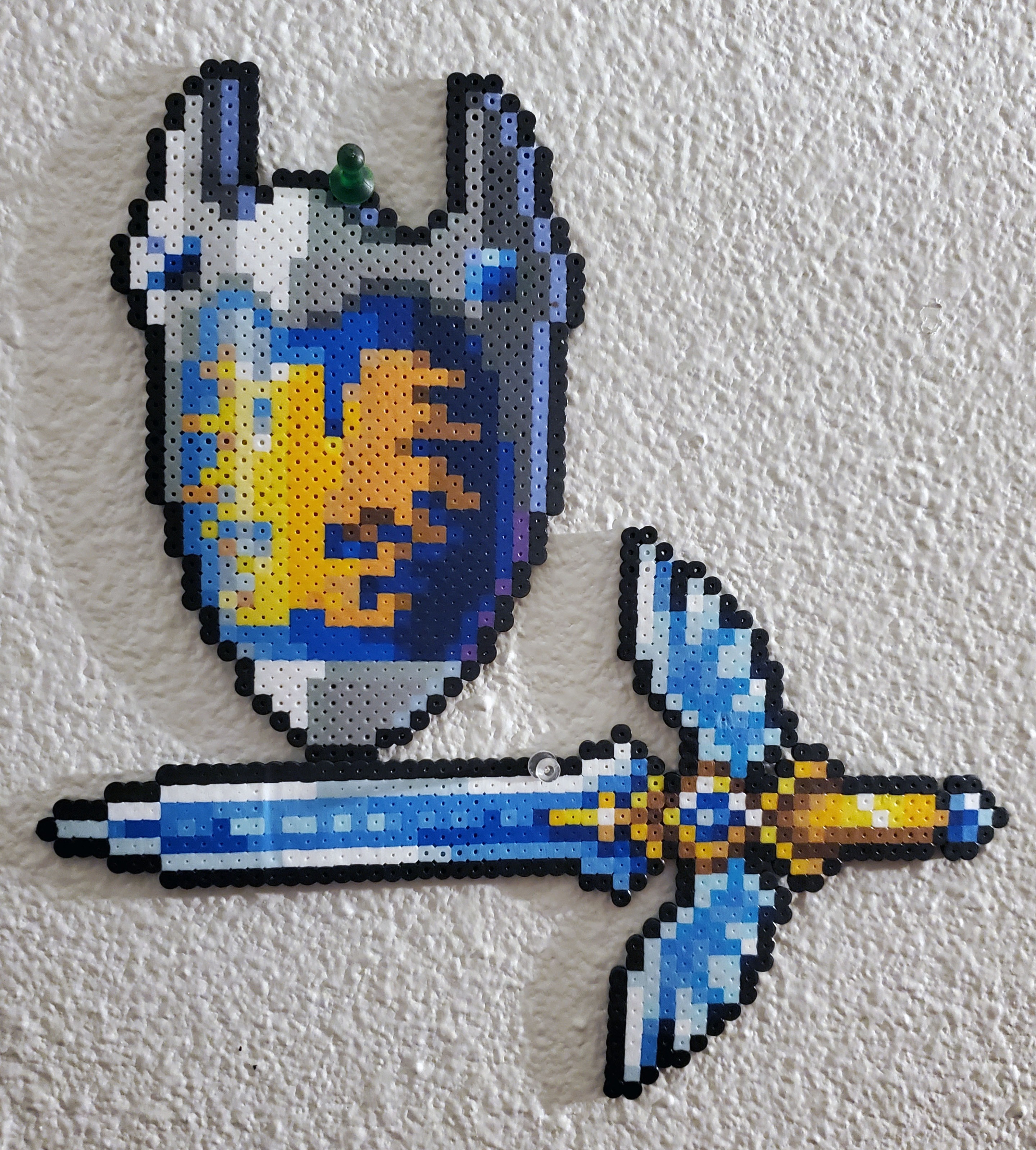 Terraria Swords perler Beads