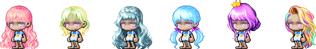 MapleStory May 19 Cash Shop Update Female Royal Hairstyles