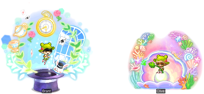 MapleStory July 7 Gachapon Chairs MapleStory Alice and the Bunny Hat Chair My Nostalgia