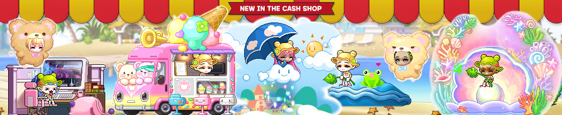MapleStory July 7 Gachapon Chairs MapleStory Alice and the Bunny Hat Chair My Nostalgia