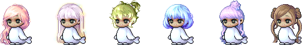 MapleStory August 11 Cash Shop Update Female Royal Hairstyles
