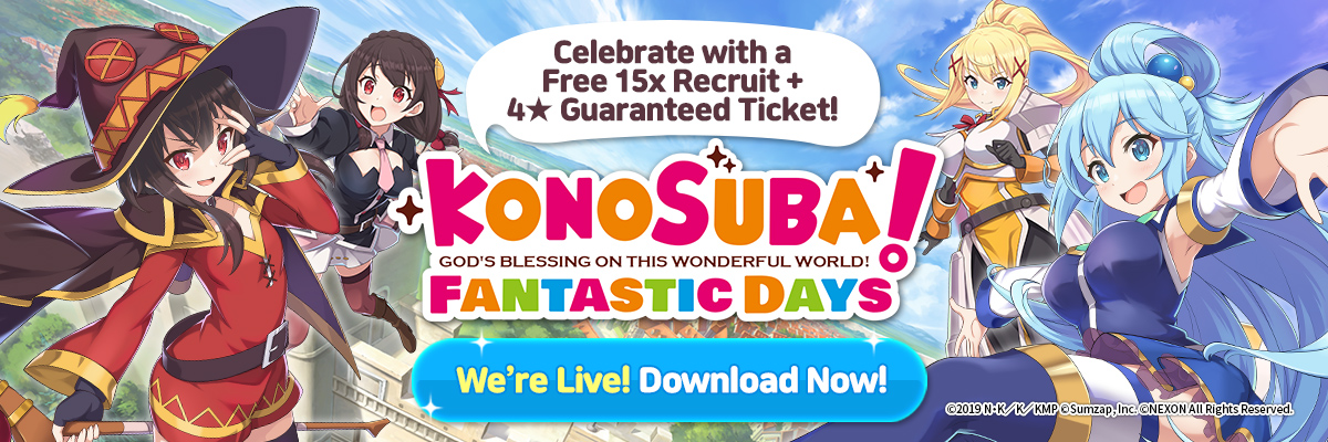 KonoSuba: Fantastic Days - Free to Play & Download