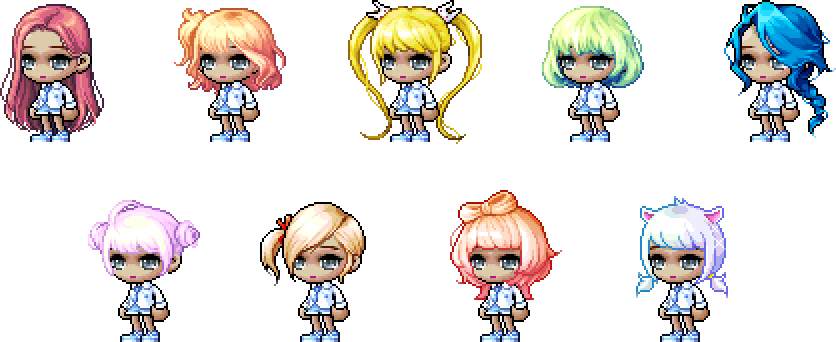 MapleStory September 15 Cash Shop Update Male Change Royal Hairstyles
