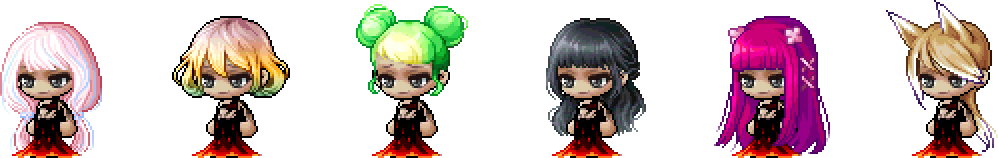 MapleStory October 20 Cash Shop Update Female Royal Hairstyles