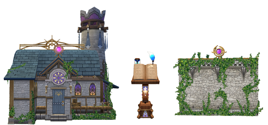 Homestead Royal Mage's Atelier, Homestead Royal Mage's Tome, Homestead Royal Mage's Atelier Fence