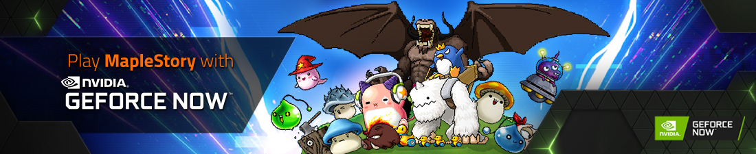 MapleStory on GeForce NOW