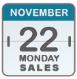 Black Friday Sales for Nov 22