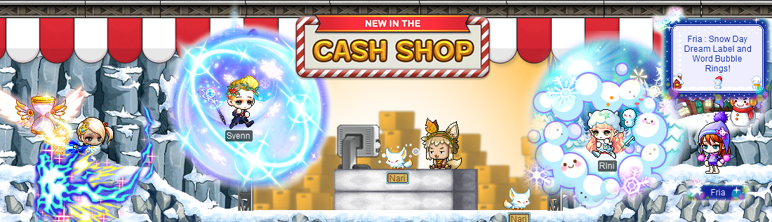 MapleStory December 15 Cash Shop Update