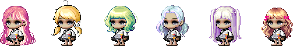 MapleStory January 12 Cash Shop Update Female Royal Hairstyles