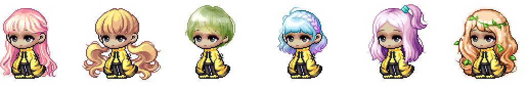MapleStory January 26 Cash Shop Update Female Royal Hairstyles