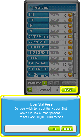 Hyper Skill Reset