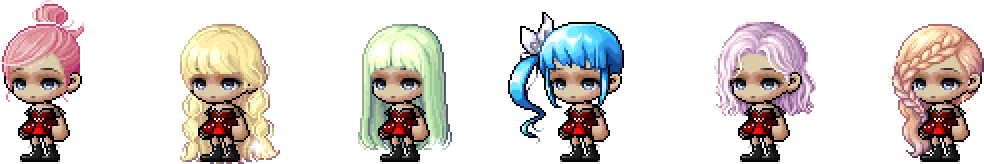 MapleStory April 27 Cash Shop Update Female Royal Hairstyles