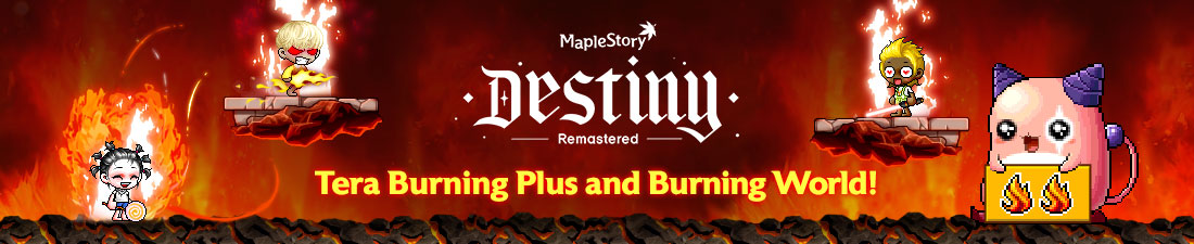 MapleStory Tera Burning Plus Burning World