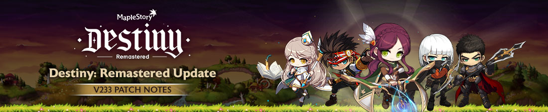 MapleStory Destiny Remastered MMORPG