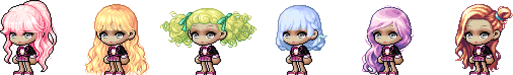 MapleStory July 20 Cash Shop Update Female Royal Hairstyles