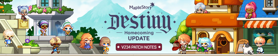 MapleStory Destiny Homecoming MMORPG