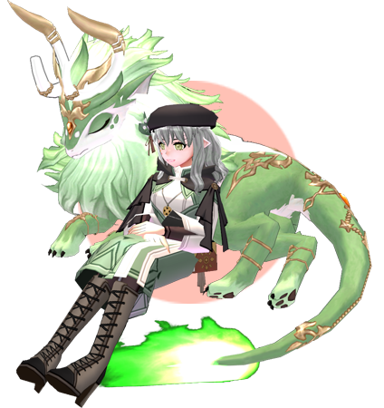 Green Fairy Dragon Chair