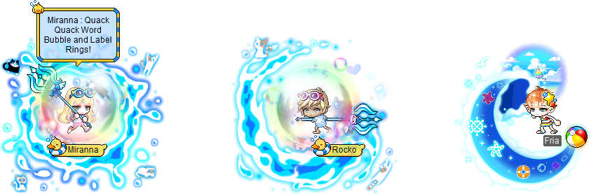 MapleStory August 3 Summer Surprise Style Box Contents
