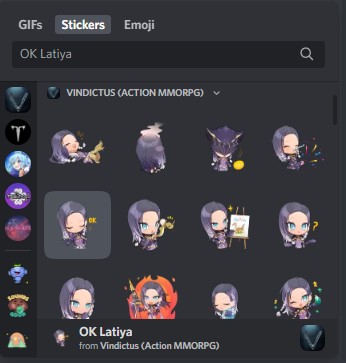 [Special Update] Latiya Discord Stickers - Vindictus