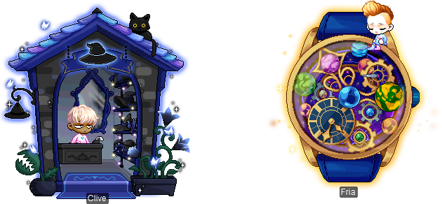 MapleStory November 2 Gachapon Chairs MapleStory Mysterious Hat Shop Time Lord's Chair