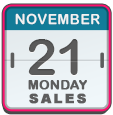 Black Friday Sales for Nov 21