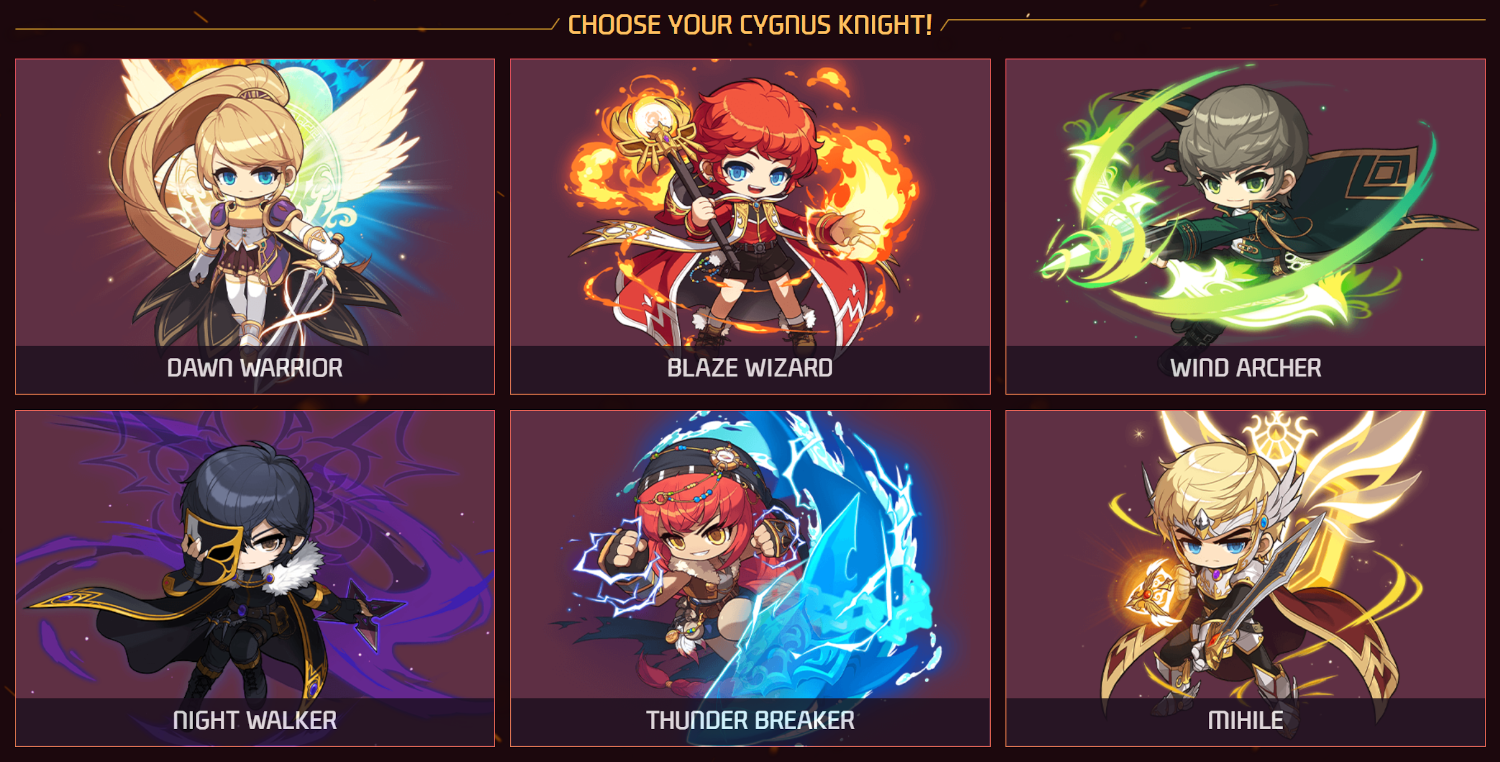 MapleStory Cygnus Knights Redux