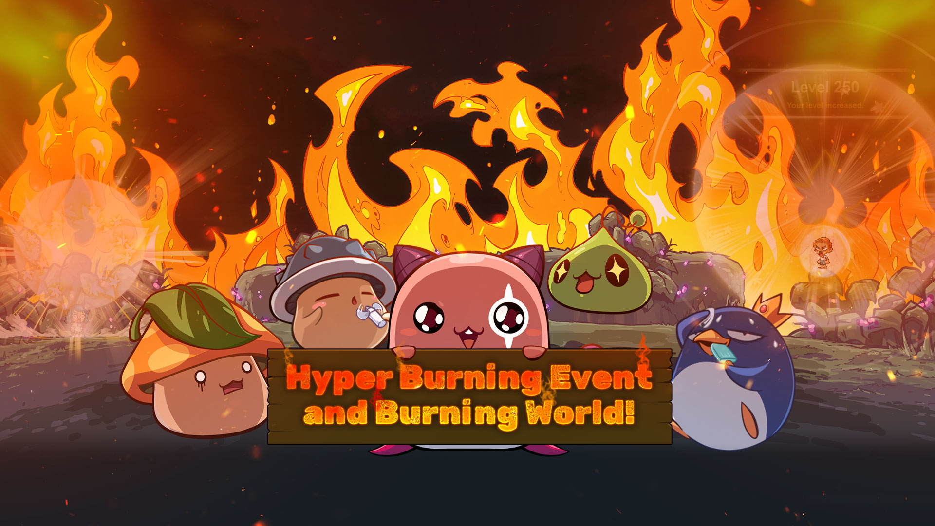 Hyper Burning Event and Burning World!